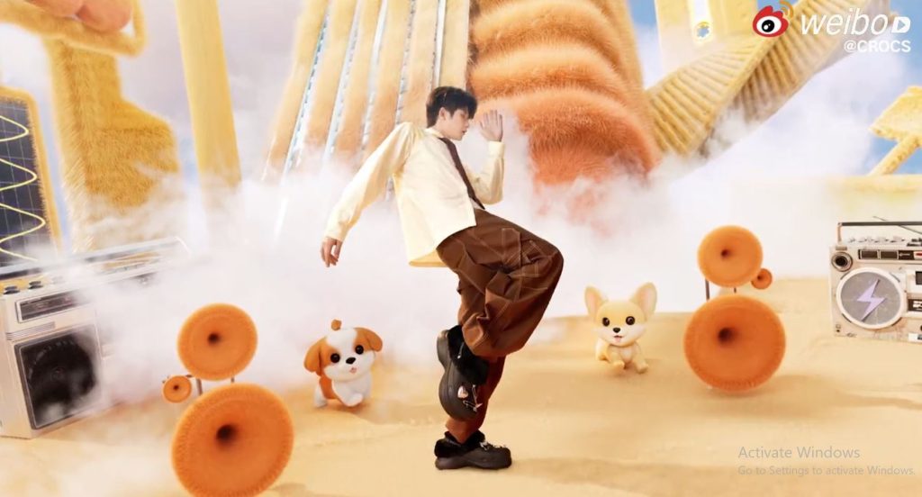 Hòa mình vào nhịp điệu&nbsp;Crocs